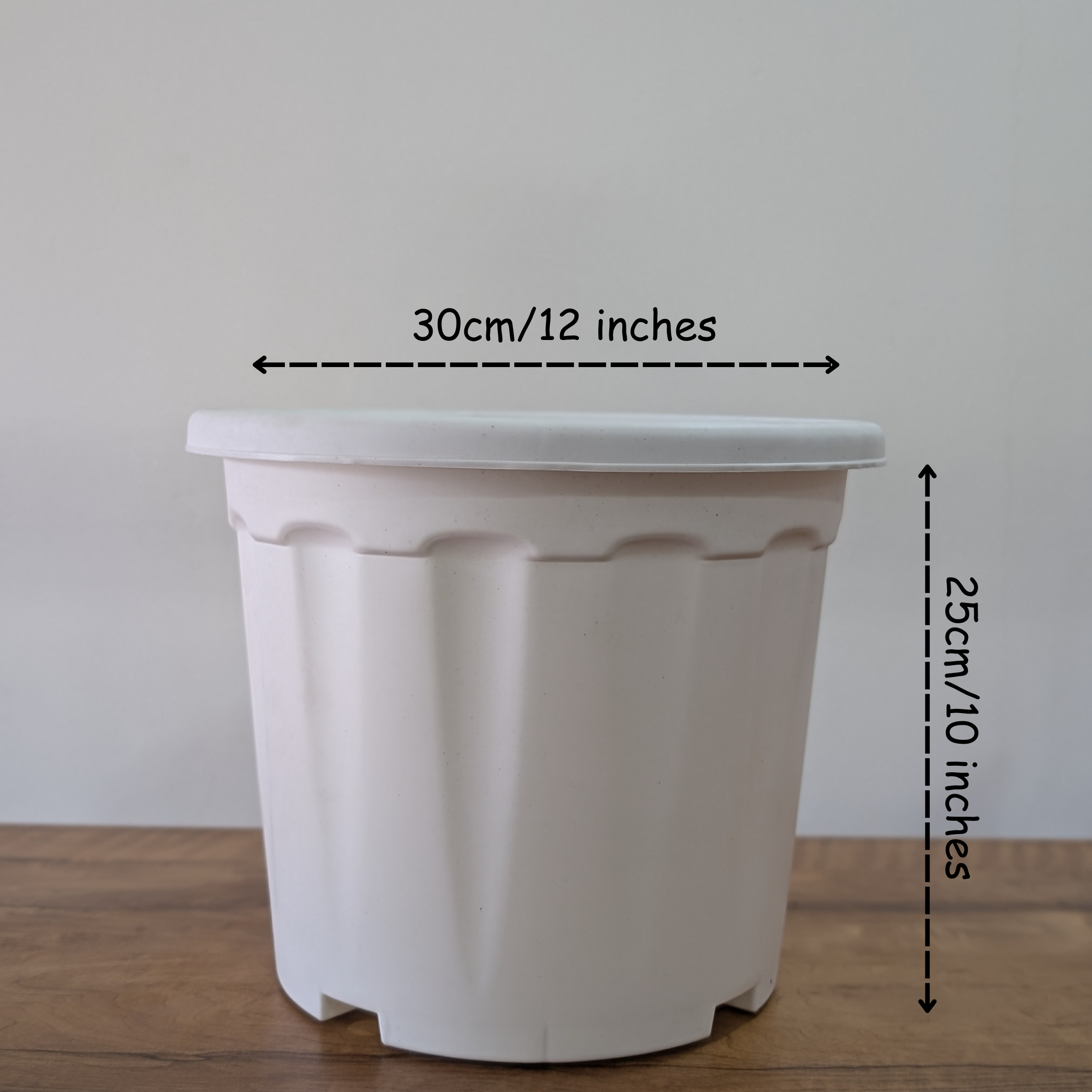 Pro Nursery Pot UV Resistant "White"