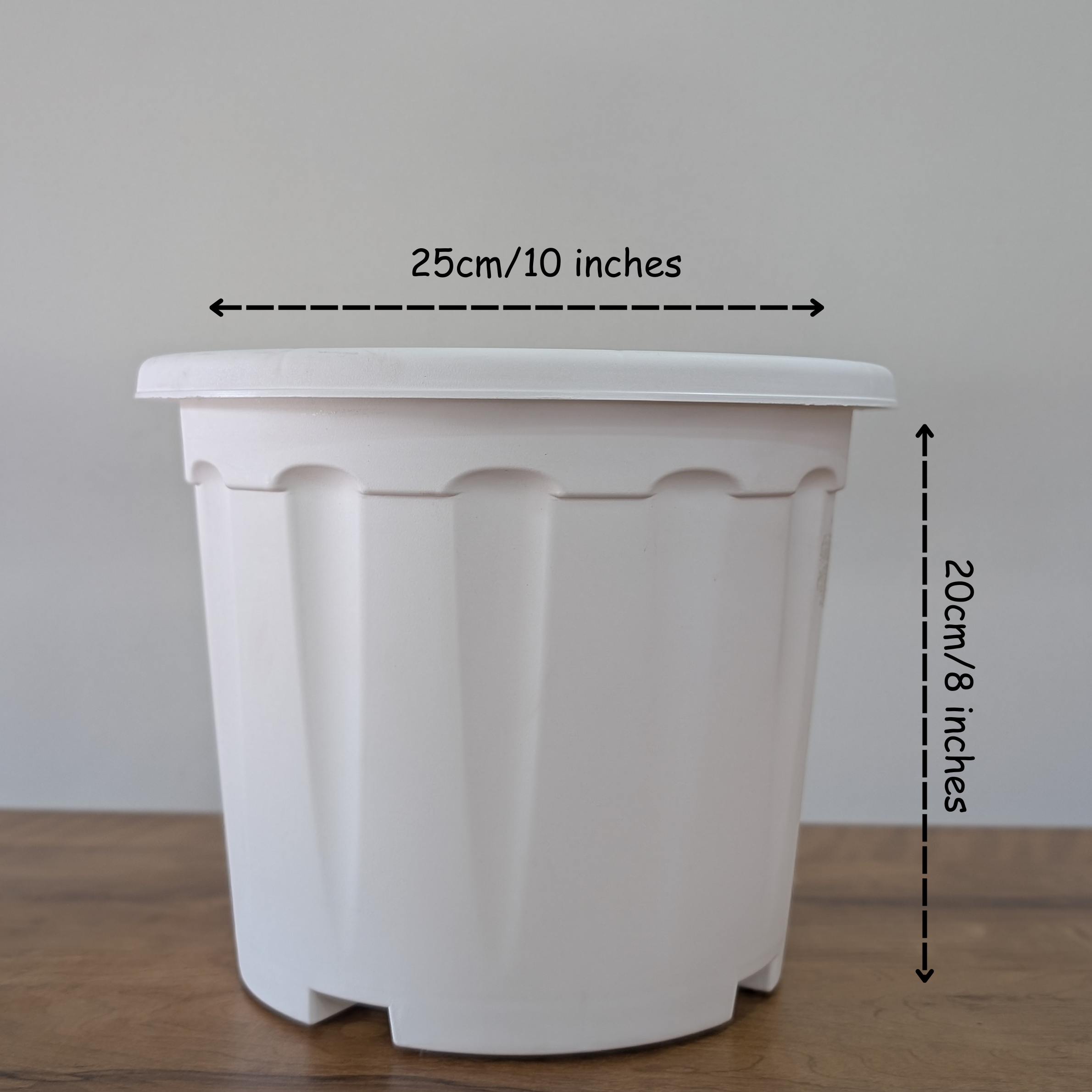 Pro Nursery Pot UV Resistant "White"