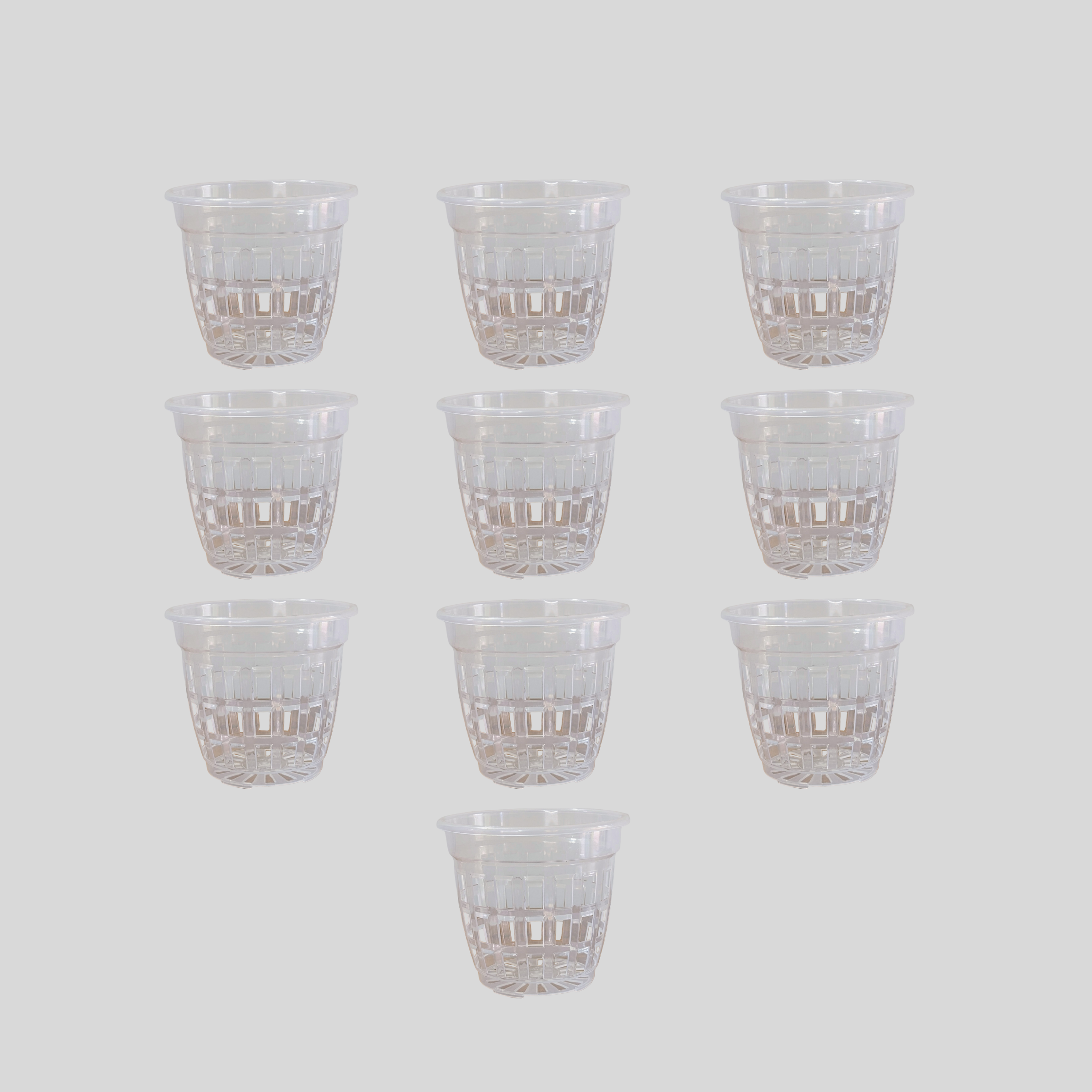 Orchid pot (7 Inches (Pack Of 10))